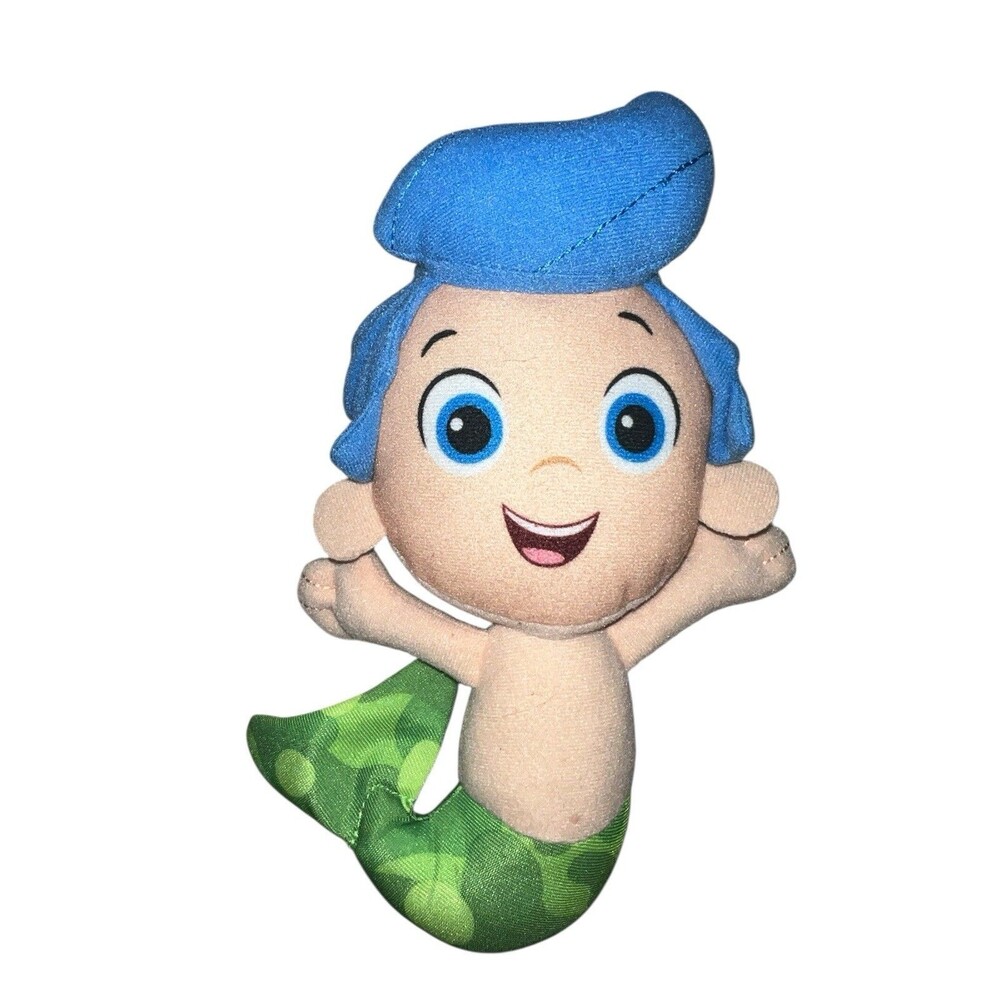 Bubble Guppies Gil Plush 8" Fisher-Price 2014 Mattel Viacom